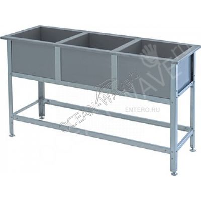 Ванна моечная Юг-Технология ВСМ-3/430-Н-ЮТ - купить в интернет-магазине OCEAN-WAVE.ru