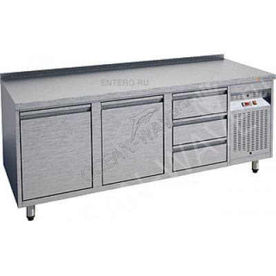 Стол холодильный Gastrolux СОБ3П-186/2Д3Я/S - купить в интернет-магазине OCEAN-WAVE.ru