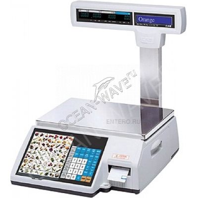 Весы торговые CAS CL5000J-15IP TCP-IP - купить в интернет-магазине OCEAN-WAVE.ru