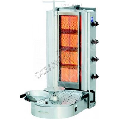 Гриль для шаурмы газовый INOKSAN INO-PDG403 - купить в интернет-магазине OCEAN-WAVE.ru