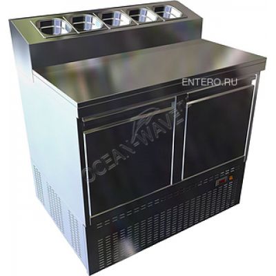 Стол холодильный Gastrolux СОП2-097/2Д/Sр - купить в интернет-магазине OCEAN-WAVE.ru