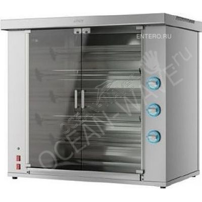 Гриль для кур ATESY Командор-2/5 газ - купить в интернет-магазине OCEAN-WAVE.ru