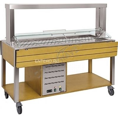 Стол шведский Metalcarrelli 6910.6M-R - купить в интернет-магазине OCEAN-WAVE.ru