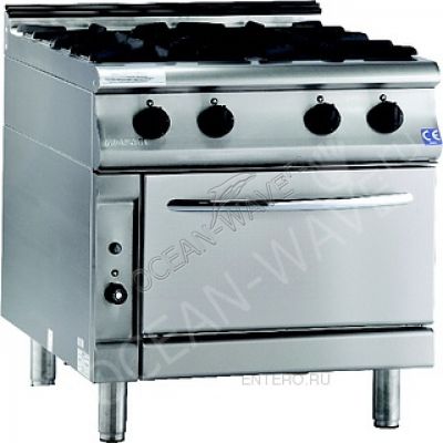 Плита газовая INOKSAN INO-7KG230 - купить в интернет-магазине OCEAN-WAVE.ru