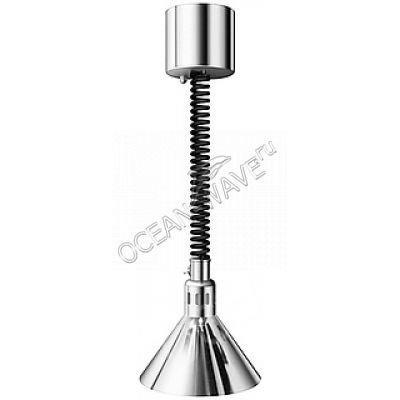 Лампа-мармит подвесная Hatco DL-775-RL bright nickel - купить в интернет-магазине OCEAN-WAVE.ru