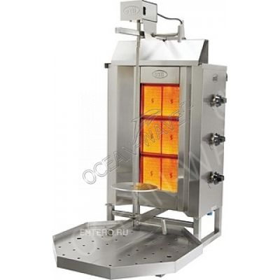 Газовый гриль для шаурмы OZTI 3GD - купить в интернет-магазине OCEAN-WAVE.ru