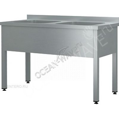 Ванна моечная Cryspi Chef ВМ2 12/6 - купить в интернет-магазине OCEAN-WAVE.ru