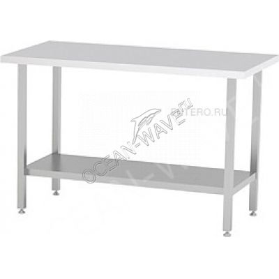 Стол производственный Cryspi Chef ССП 8/7 П - купить в интернет-магазине OCEAN-WAVE.ru