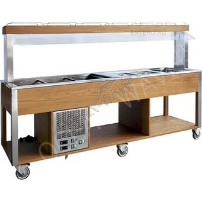 Стол шведский Metalcarrelli 6920.5F3-R - купить в интернет-магазине OCEAN-WAVE.ru