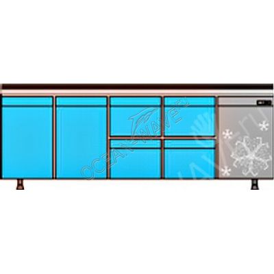 Стол холодильный Кобор C71-2D4B - купить в интернет-магазине OCEAN-WAVE.ru