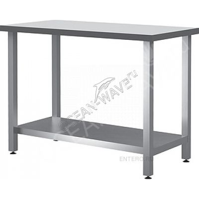 Стол производственный Cryspi СРЦН Э1 СП 1200х600х850 - купить в интернет-магазине OCEAN-WAVE.ru