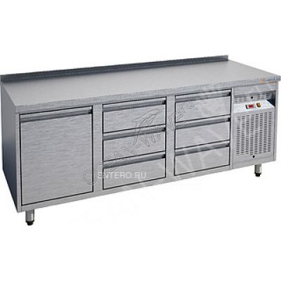 Стол холодильный Gastrolux СОБ3П-186/1Д6Я/S - купить в интернет-магазине OCEAN-WAVE.ru