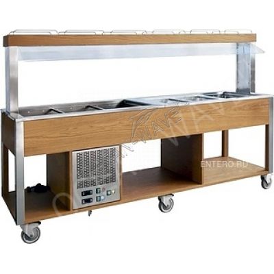 Стол шведский Metalcarrelli 6920.6F3-R - купить в интернет-магазине OCEAN-WAVE.ru