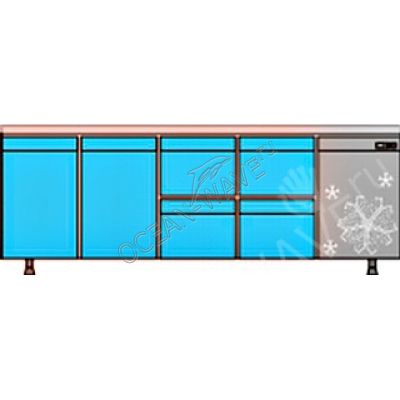Стол холодильный Кобор C7-2D4B - купить в интернет-магазине OCEAN-WAVE.ru
