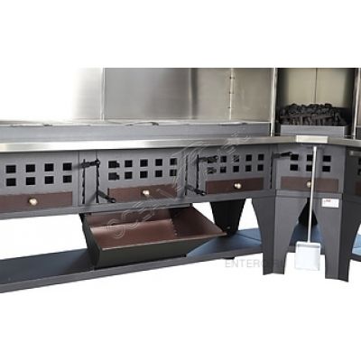 Гриль на углях для шашлыков PEVA GS 200 - купить в интернет-магазине OCEAN-WAVE.ru