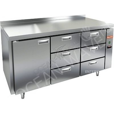 Стол холодильный HICOLD GN 133/TN P - купить в интернет-магазине OCEAN-WAVE.ru