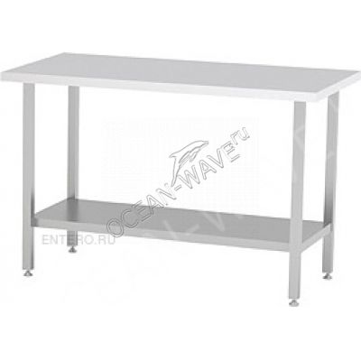 Стол производственный Cryspi Chef ССП 10/7 П - купить в интернет-магазине OCEAN-WAVE.ru