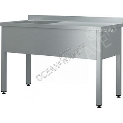 Ванна моечная Cryspi Chef ВМ1 10/6 Л - купить в интернет-магазине OCEAN-WAVE.ru