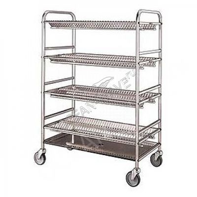 Тележка для тарелок Metalcarrelli 5026 - купить в интернет-магазине OCEAN-WAVE.ru
