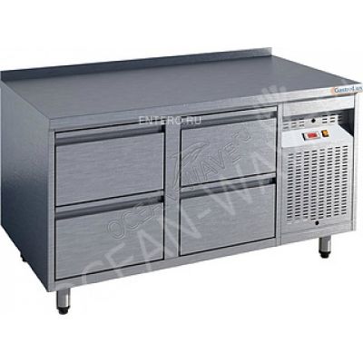 Стол холодильный Gastrolux СОБ2-137/4Я/S - купить в интернет-магазине OCEAN-WAVE.ru
