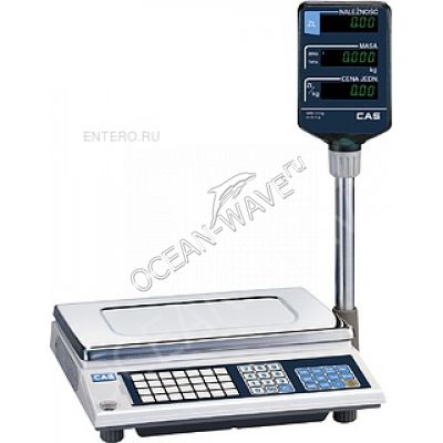 Торговые весы CAS AP-15EX - купить в интернет-магазине OCEAN-WAVE.ru