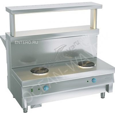 Мармит ATESY Ривьера (для первых блюд, 2-конфорочный) - купить в интернет-магазине OCEAN-WAVE.ru