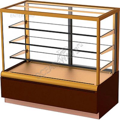 Витрина кондитерская Carboma ВХСв-0,9д Cube - купить в интернет-магазине OCEAN-WAVE.ru