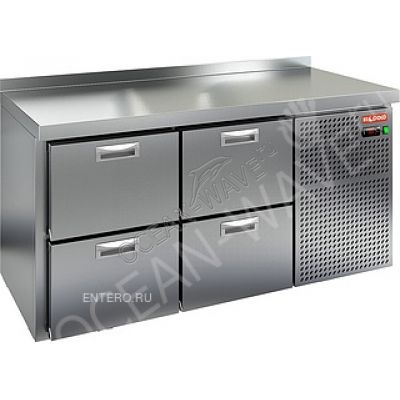 Стол холодильный HICOLD GN 22 BR2 TN - купить в интернет-магазине OCEAN-WAVE.ru