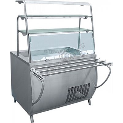 Прилавок холодильный Abat ПВВ(Н)-70Т-01-НШ - купить в интернет-магазине OCEAN-WAVE.ru
