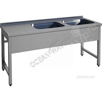 Ванна моечная Gastrolux ВМ2-166/54П/S - купить в интернет-магазине OCEAN-WAVE.ru