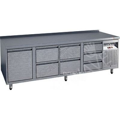 Стол холодильный Gastrolux СОБ4-227/1Д7Я/S - купить в интернет-магазине OCEAN-WAVE.ru