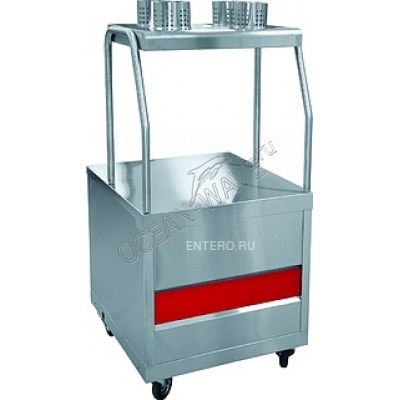 Прилавок для столовых приборов Abat ПСП-70ПМ кашир. - купить в интернет-магазине OCEAN-WAVE.ru