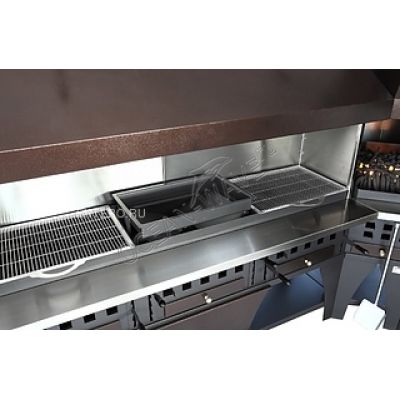 Гриль на углях комбинированный PEVA Combi BG 250 - купить в интернет-магазине OCEAN-WAVE.ru