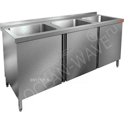 Ванна моечная HICOLD НСЗ3М-18/6Б - купить в интернет-магазине OCEAN-WAVE.ru