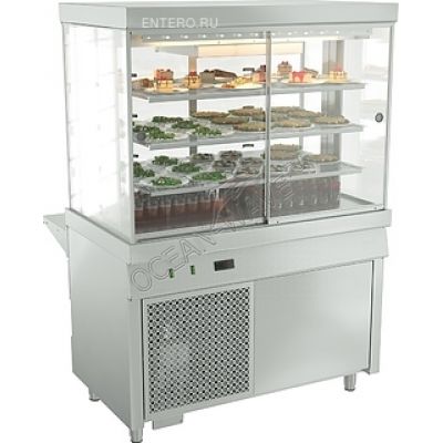 Витрина холодильная ATESY Ривьера - купить в интернет-магазине OCEAN-WAVE.ru