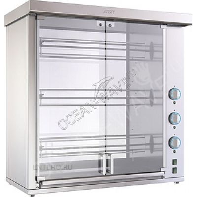 Гриль для кур ATESY Командор-2/3С - купить в интернет-магазине OCEAN-WAVE.ru