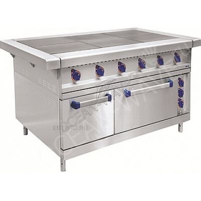 Плита электрическая Abat ЭП-6ЖШ-К-2/1 - купить в интернет-магазине OCEAN-WAVE.ru