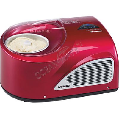 Мороженица Nemox Gelato NXT 1 L'Automatica красная - купить в интернет-магазине OCEAN-WAVE.ru