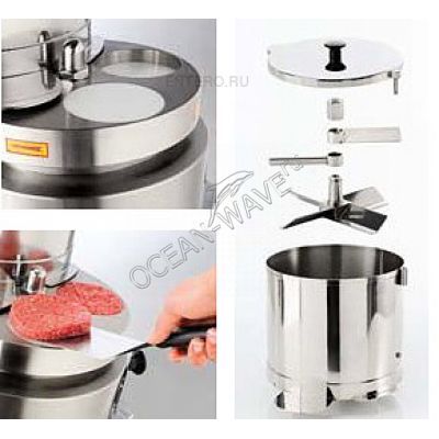 Формователь котлет Aurea PH85S 380В - купить в интернет-магазине OCEAN-WAVE.ru