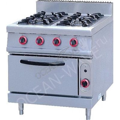 Плита газовая Kocateq ZHRQ4 - купить в интернет-магазине OCEAN-WAVE.ru