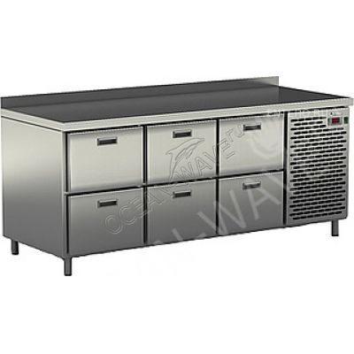 Стол холодильный Cryspi СШС-6,0 GN-1850 - купить в интернет-магазине OCEAN-WAVE.ru