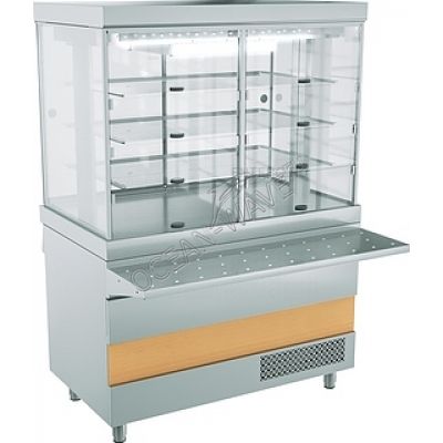 Витрина холодильная ATESY Ривьера - купить в интернет-магазине OCEAN-WAVE.ru