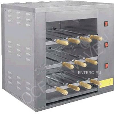 Шашлычница электрическая "Кебаб", 4 рабочих шампура Sikom МК-22.4Э - купить в интернет-магазине OCEAN-WAVE.ru