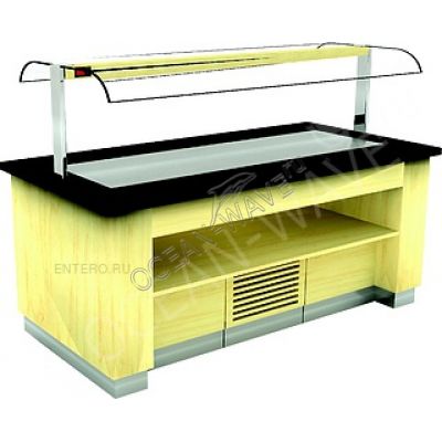 Салат-бар фуршетный INOKSAN INO-OSF-CL160P - купить в интернет-магазине OCEAN-WAVE.ru