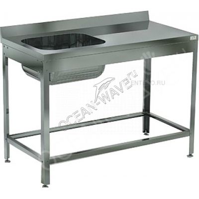 Ванна моечная Кобор ВМЦР/1-120/60 Л/П - купить в интернет-магазине OCEAN-WAVE.ru