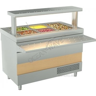 Стол холодильный ATESY Ривьера 1200 мм, без полки - купить в интернет-магазине OCEAN-WAVE.ru