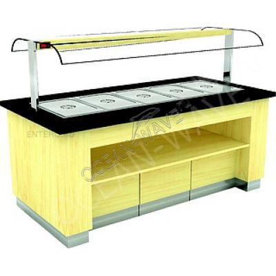 Салат-бар тепловой INOKSAN INO-OSF-HL205 - купить в интернет-магазине OCEAN-WAVE.ru