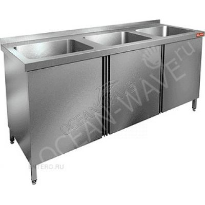 Ванна моечная HICOLD НСЗ3М-16/7Б - купить в интернет-магазине OCEAN-WAVE.ru