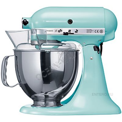Миксер планетарный KitchenAid 5KSM175PSEIC голубой - купить в интернет-магазине OCEAN-WAVE.ru