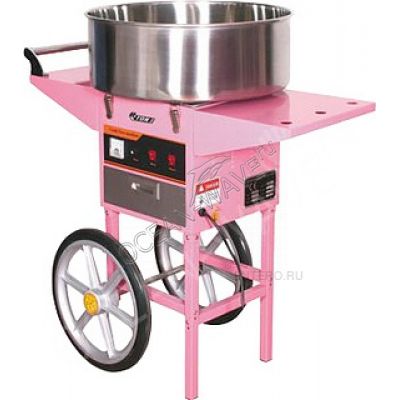 Аппарат для сахарной ваты Starfood 1633010 (720 мм) с тележкой - купить в интернет-магазине OCEAN-WAVE.ru